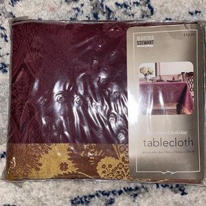 Martha Stewart Woodland holiday tablecloth